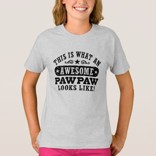 So sieht eine Phantastische PawPaw aus T-Shirt (Vorderseite)