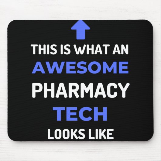 So sieht eine Phantastische Pharmazie-Technik aus Mousepad (Vorne)