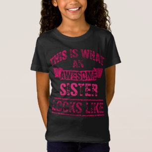 So sieht eine phantastische Schwester aus T-Shirt