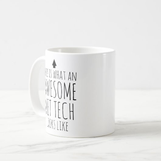 So sieht eine Phantastische Tierärztin aus Kaffeetasse (Vorderseite Links)