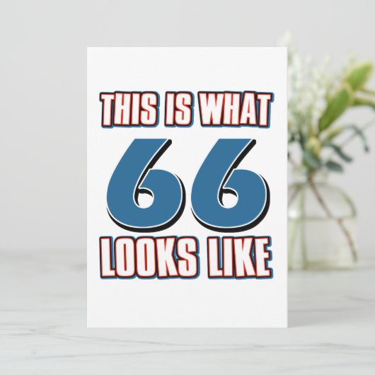 So sieht es 66 Jahre lang aus (Stehend Vorderseite)