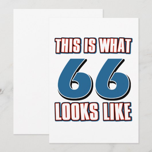 So sieht es 66 Jahre lang aus (Vorne/Hinten)