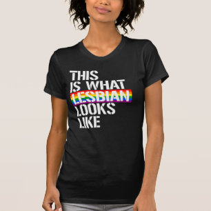 So sieht lesbisch aus T-Shirt