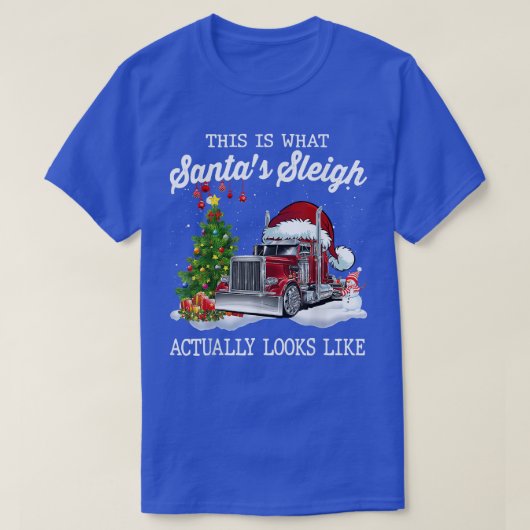 So sieht mein Santas Sleigh eigentlich aus T-Shirt (Design vorne)