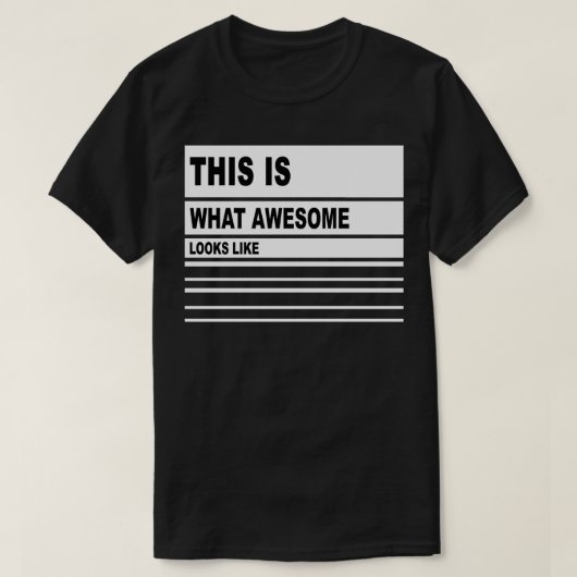 So sieht Phantastisch aus T-Shirt (Design vorne)