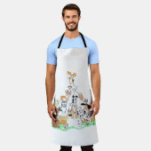 So So Long Dachshund and the Top Dog Beagle Schürze (Getragen)