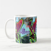 so soggy Graffiti Design Tasse (Links)