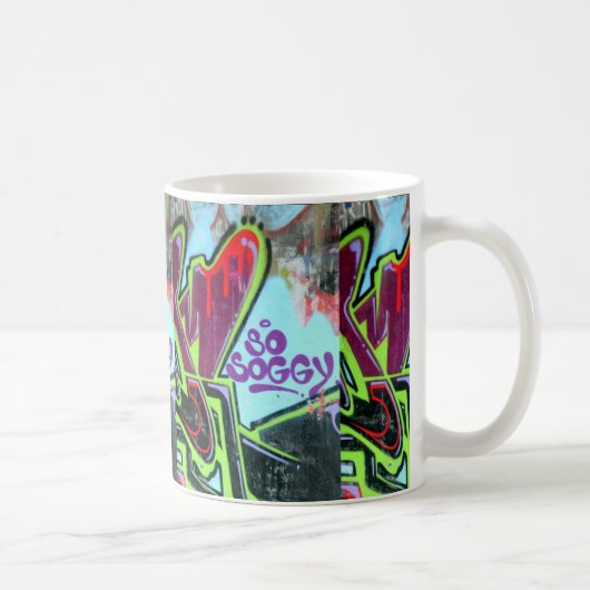 so soggy Graffiti Design Tasse (Rechts)