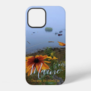 So sollte das Leben sein orange Daisy, Lubec Maine iPhone 12 Hülle