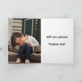 SO SORRY APOLOGY CARD DANKESKARTE (Innenseite)