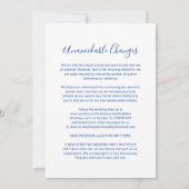 So sorry canceled wedding change to streaming  ankündigung (Rückseite)