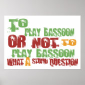So spielen Sie Bassoon Poster (Vorne)