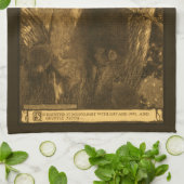 So Spuk Mondlichtwächter der Nacht Geschirrtuch (Gefaltet)