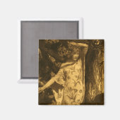 So Spuk Mondlichtwächter der Nacht Magnet (Vorderseite/Rückseite)