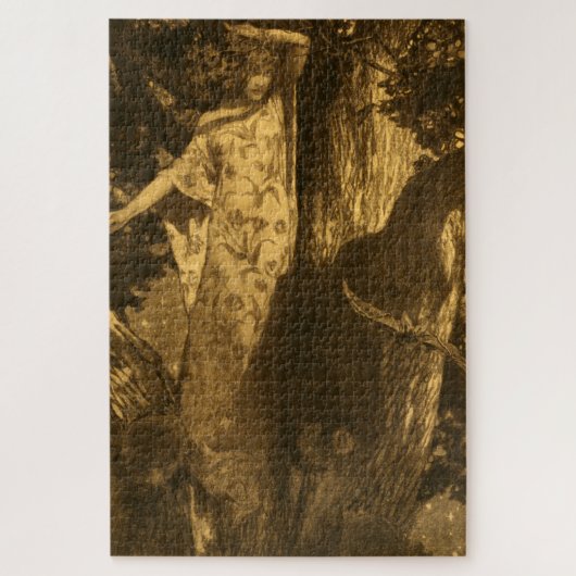 So Spuk Mondlichtwächter der Nacht Puzzle (Vertikal)