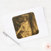 So Spuk Mondlichtwächter der Nacht Quadratischer Aufkleber (Umschlag)