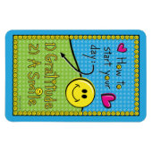 So starten Sie Ihr Day_Flexible Magnet 6"x4" (Horizontal)