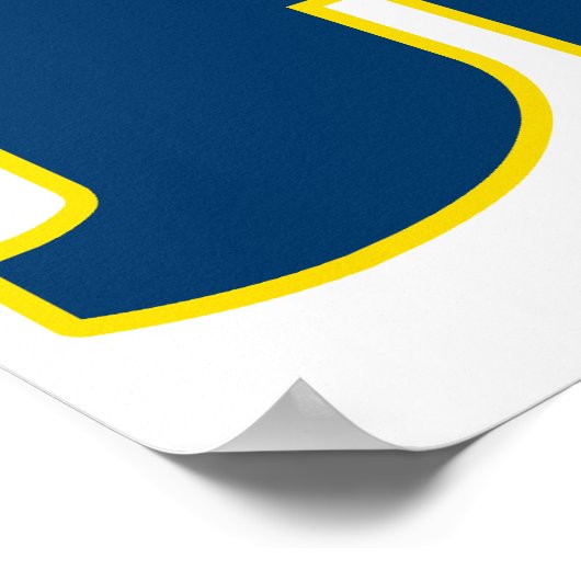 So stelle ich Polizei Poster (Ecke)