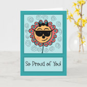 So stolz auf Sie - Glaubenskarten Karte (Gelbe Blume)