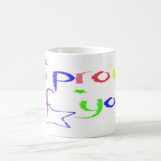 So stolz auf Sie Kaffeetasse (Mittel)