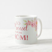 So stolz, Sie Mama Blumenkohl nennen zu können Kaffeetasse (VorderseiteRechts)