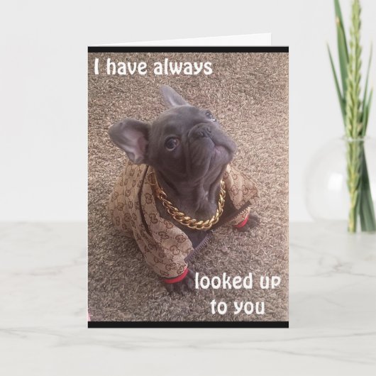 SO STOLZ VON IHNEN "GRADUATE" KARTE (Vorderseite)