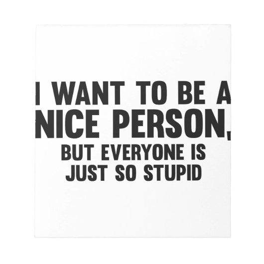 So stupid notizblock (Vorderseite)