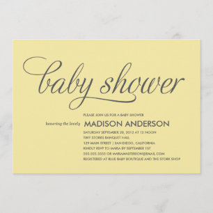 SO SÜß BABY SHOWER EINLADUNG