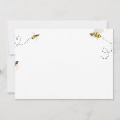 So süß, ein Geburtstag Foto Einladung zu sein (Rückseite)