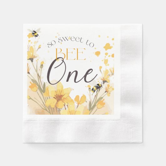 So süß, eine Biene zu sein Serviette (Vorderseite)