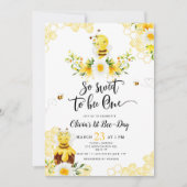 So süß, eine Einladung zum Geburtstag zu sein (Vorderseite)