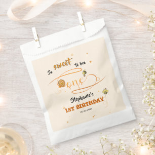 So süß, eine süße Honigbiene zu sein, 1. Geburtsta Geschenktütchen
