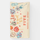 So süß, Kindergeburtstag zu sein Banner (Vertikal)