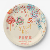 So süß, Kindergeburtstag zu sein Pappteller (Vorderseite)