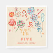 So süß, Kindergeburtstag zu sein Serviette (Vorderseite)