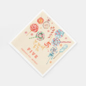 So süß, Kindergeburtstag zu sein Serviette (Ecke)