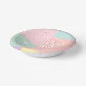 So süß von dir zu kommen! Retro Ice Cream Vielen D Pappteller (Gewinkelt)