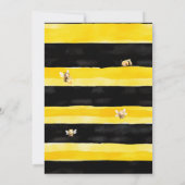 So süß zu drei 3. Geburtstag Einladung (Rückseite)