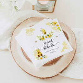 So süß zu sein Ein 1. Geburtstag Bier Tag Serviette