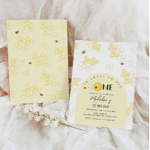 So süß zu sein, ein erster Bienentag Geburtstag zu