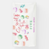 So süß zu sein... Kindergeburtstag Banner (Vertikal)