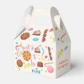 So süß zu sein... Kindergeburtstag Geschenkschachtel (Rückseite)