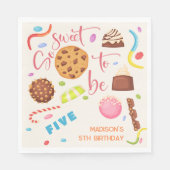 So süß zu sein... Kindergeburtstag Serviette (Vorderseite)