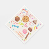 So süß zu sein... Kindergeburtstag Serviette (Ecke)