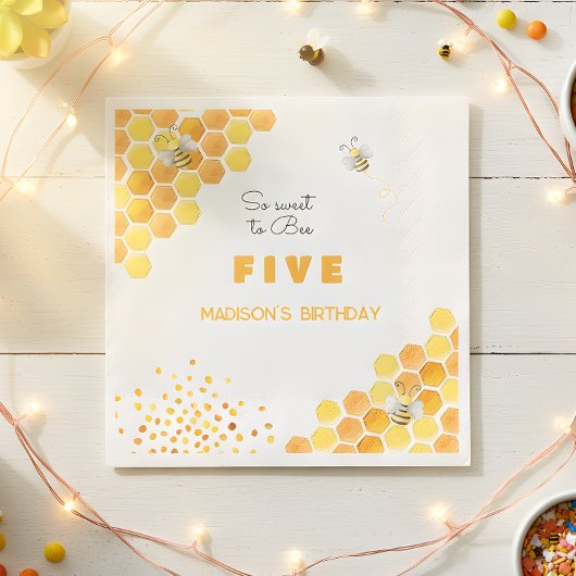 So süß zu sein Kindergeburtstag Serviette