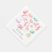 So süß zu sein... Kindergeburtstag Serviette (Ecke)