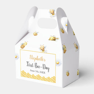 So süß zum Bienen-Geburtstag Geschenkschachtel