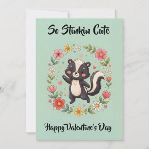So süß zum Valentinstag Feiertagskarte