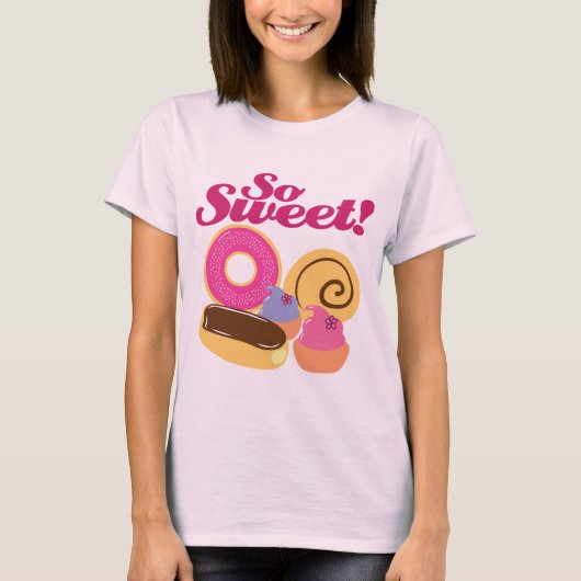 So süße Desserts T-Shirt (Vorderseite)