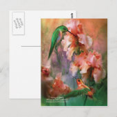 So süße Postkarte spiegeln (Vorne/Hinten)